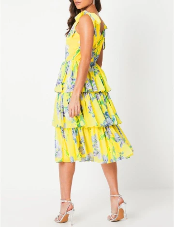 Rochie medie Coast, galben