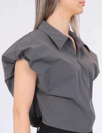 Camasa Vero Moda, gri