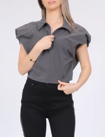 Camasa Vero Moda, gri