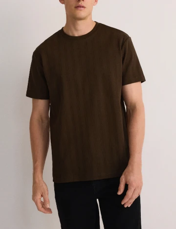Tricou Reserved, maro Maro