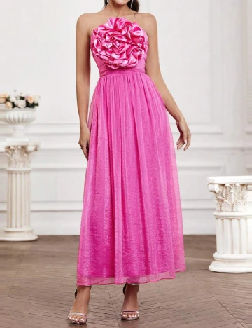 Rochie lunga SHEIN, roz