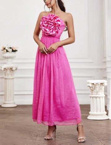 
						Rochie lunga SHEIN, roz