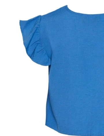Bluza Pieces, albastru