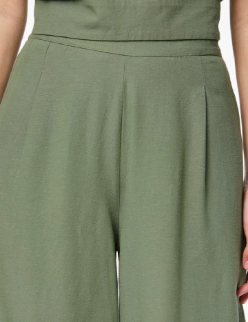 Pantaloni Pieces, verde