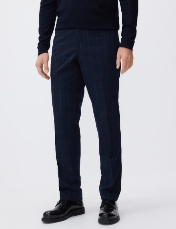
						Pantaloni Reserved, bleumarin