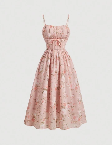 Rochie medie SHEIN, roz