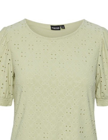 Bluza Pieces, verde