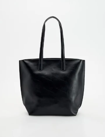 Geanta Reserved, negru Negru