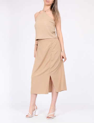 Top Pieces, maro deschis