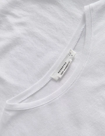 Bluza Reserved, alb