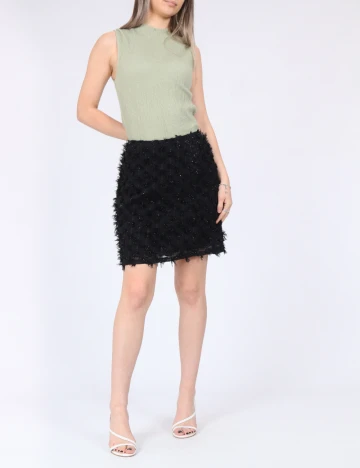 Fusta Pieces, negru