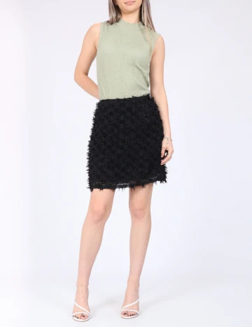 Fusta Pieces, negru