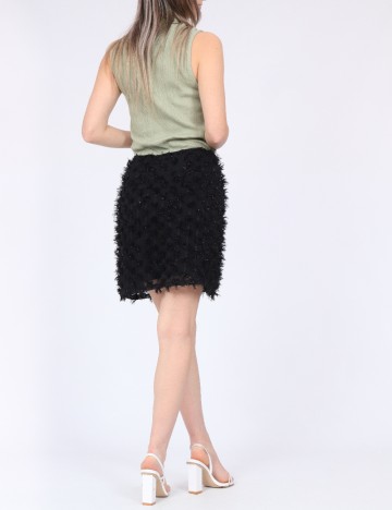 Fusta Pieces, negru