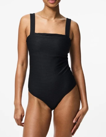 Costum de baie Pieces, negru