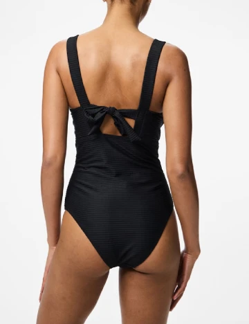 Costum de baie Pieces, negru