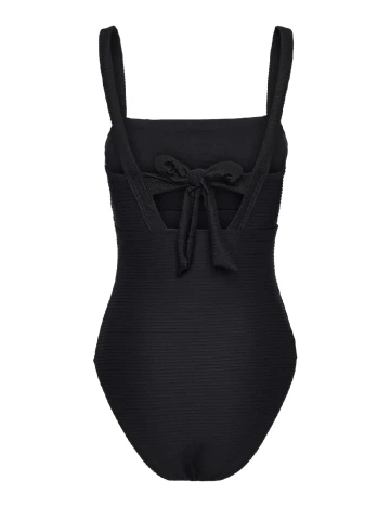 Costum de baie Pieces, negru