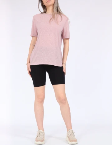 Tricou Pieces, roz