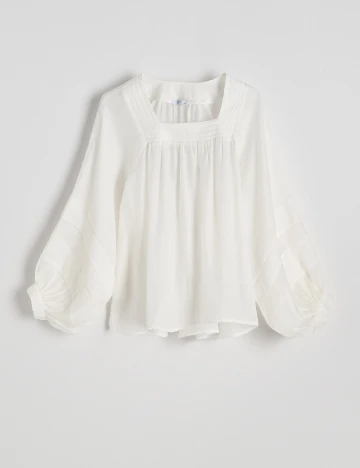 Bluza Reserved, alb