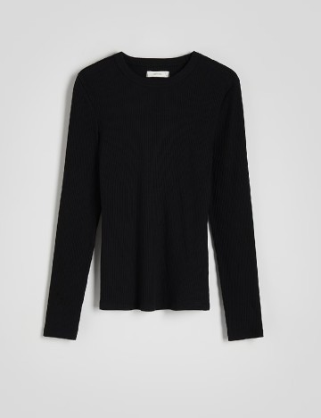 Bluza Reserved, negru