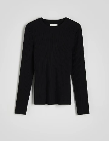 Bluza Reserved, negru