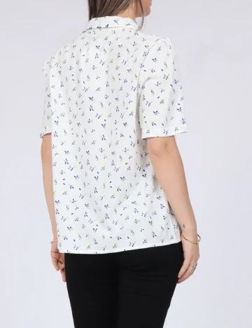 Camasa Pieces, alb
