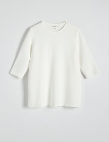 
						Tricou Reserved, alb