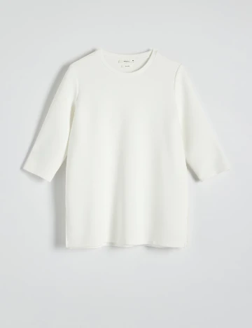 Tricou Reserved, alb