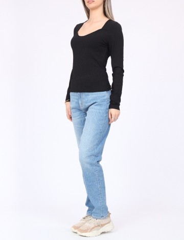 Bluza Pieces, negru
