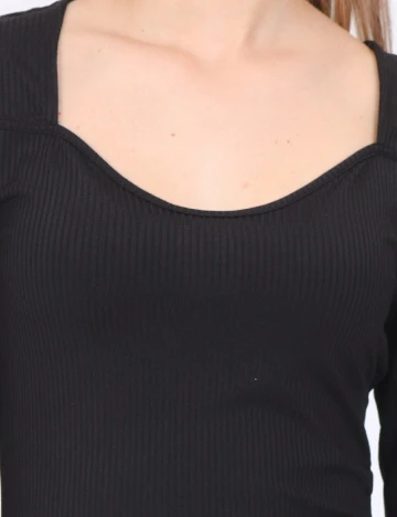 Bluza Pieces, negru