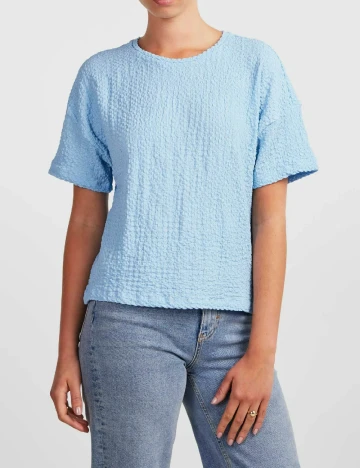 Tricou Pieces, bleu