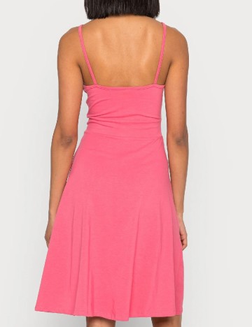 Rochie scurta Pieces, roz