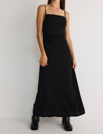 
						Rochie lunga Reserved, negru