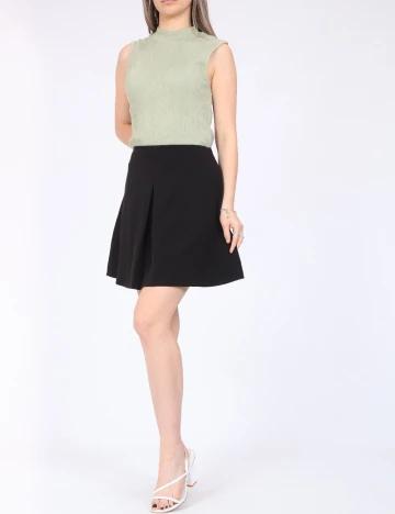 Fusta Pieces, negru Negru