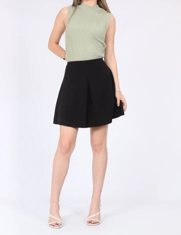 Fusta Pieces, negru Negru