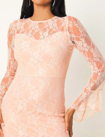Rochie medie Coast, roz Roz