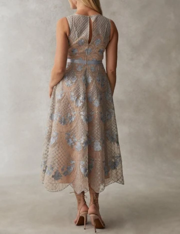Rochie medie Coast, bej Crem