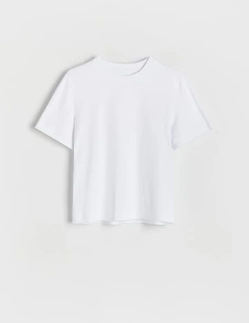 Tricou Reserved, alb