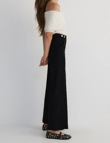 Pantaloni Reserved, negru