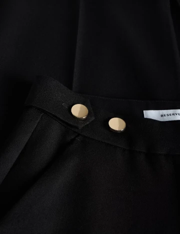 Pantaloni Reserved, negru