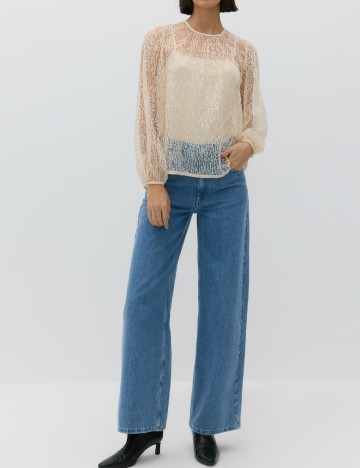 
						Bluza Reserved, crem