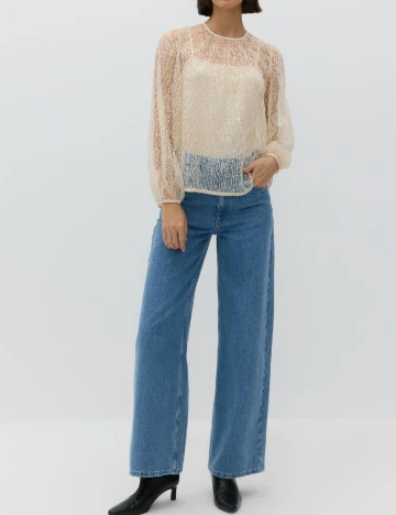 Bluza Reserved, crem