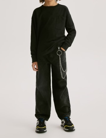 
						Blugi Reserved, negru