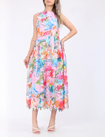 Rochie medie Coast, mix culori