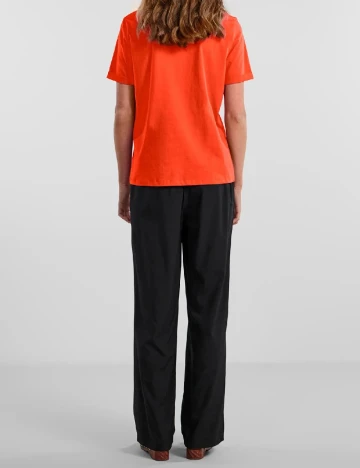 Tricou Pieces, portocaliu
