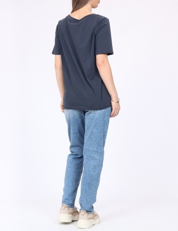 Tricou Pieces, gri