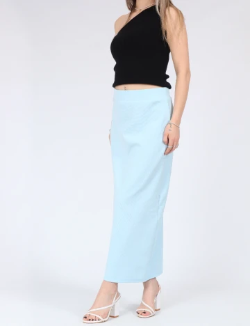 Fusta Pieces, bleu Albastru