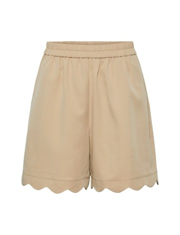 
						Pantaloni scurti Pieces, crem