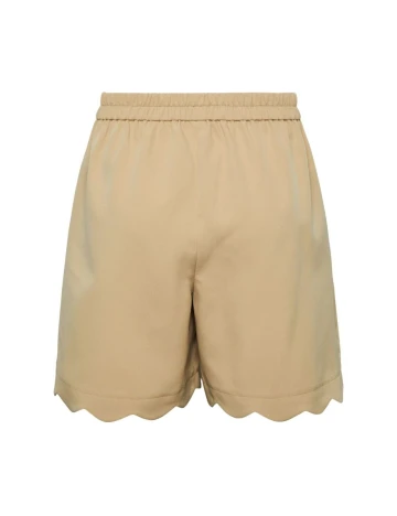 Pantaloni scurti Pieces, crem