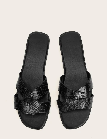 Slapi SHEIN, negru