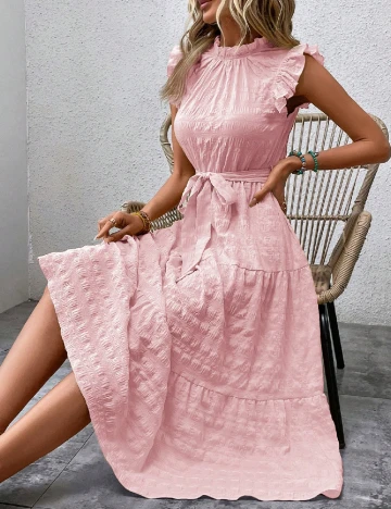 Rochie medie SHEIN, roz